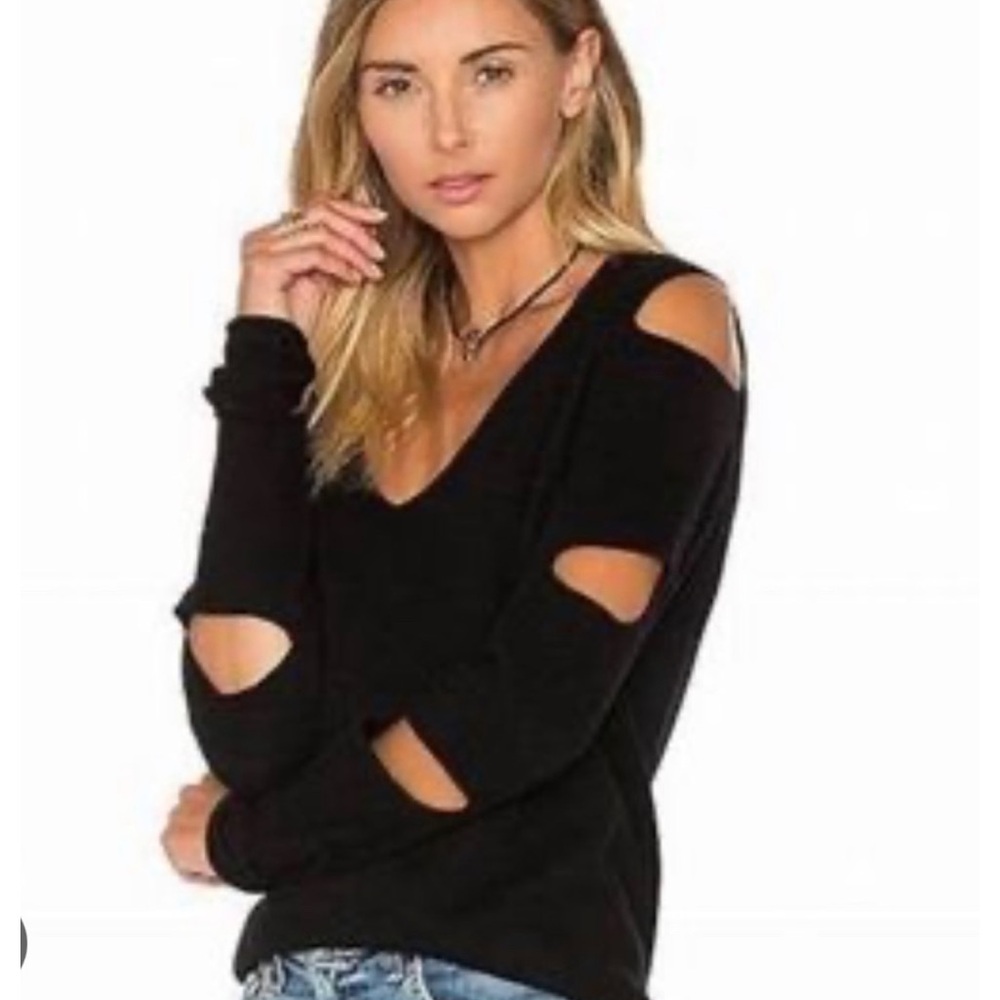Black Cashmere Sweater - Skull Cashmere